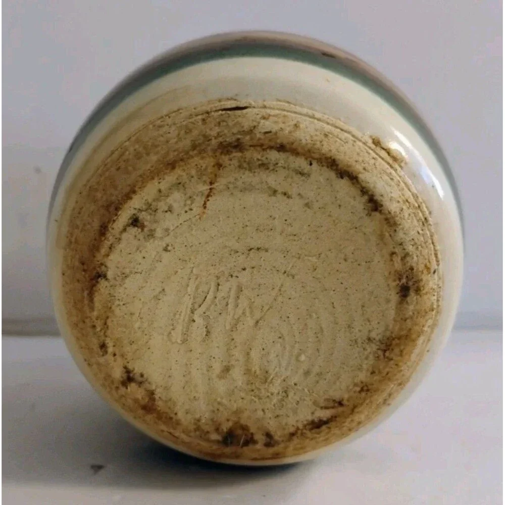 Vintage Studio Art Pottery Mini Bud Vase 3